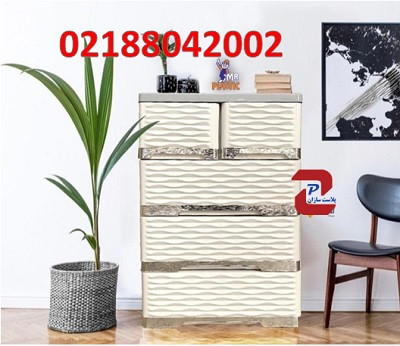 فایل(دراور) کشویی پلاستیکی 4 طبقه بزرگ714